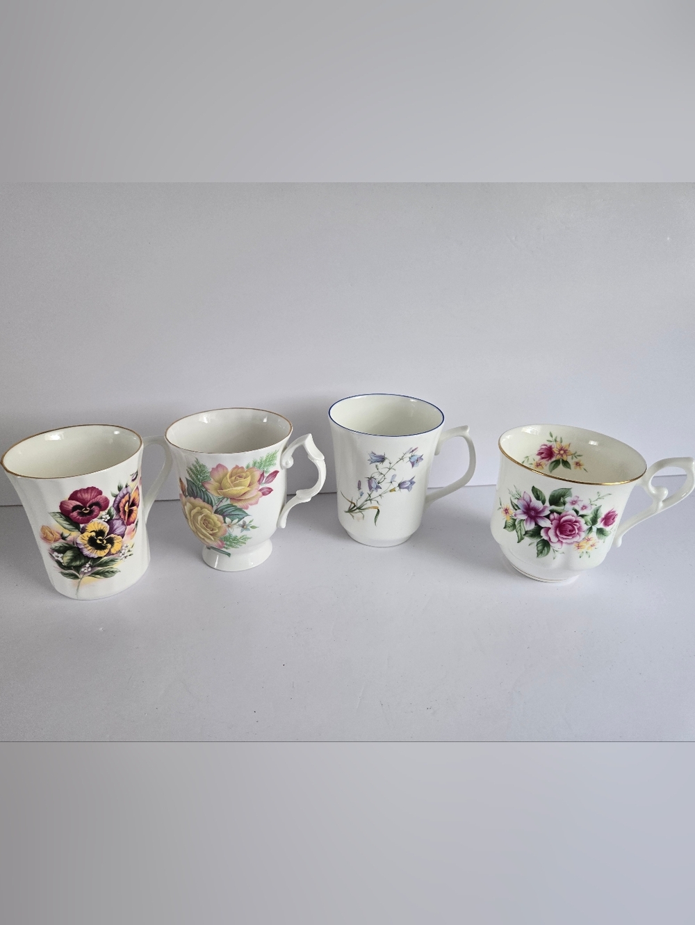 Coffee Mug Cup Vintage Set